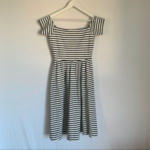 Who What Wear Striped Dress